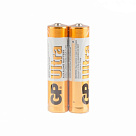 Батарейка GP Ultra 24AUEBC-2S2, щелочная AAA, 2 шт в вакуумной упаковке