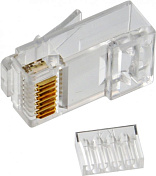 Конектор Merlion RJ-45 8P8C UTP Cat-6 (50 шт/уп.), подвійний