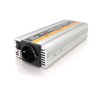Інвертор напруги POWERMASTER-1000 (600Вт), 12/220V, approximated, 1 універсальна розетка, клеми