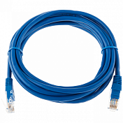 Патч-корд литой, CCA, UTP, RJ45, Cat.5e, 20m, синий Q100