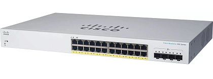 Коммутатор Cisco CBS220-24P-4G-EU
