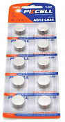 Батарейка щелочная PKCELL 1.5V AG13, 10 штук в блистере цена за блистер