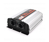 Інвертор напруги Carspa-2000-122 (2000Вт), 12/220V, approximated, 2Shuko, USB, клеми, Box Q4