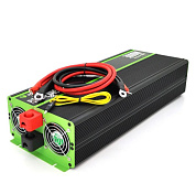 Інвертор напруги Solinved SLVP-4000, 12V/220V, 4000W з правильною синусоїдою, 2Shuko, 2USB/TyІнвертор напруги Solinved SLVP-4000, 12V/220V, 4000W з правильною синусоїдою, 2Shuko, 2USB/Ty