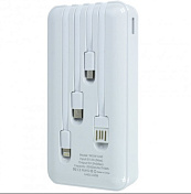 Powerbank WUW-U40 20000mAh, White, Blister