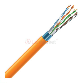 Кабель витая пара Cat.6А F/UTP 4х2х23 AWG LSZH, внутренний, 305 м