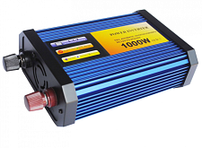 Инвертор напряжения WK-1000H, 600Вт, 12 / 220 с аппроксимированной синусоидой, USB 5V1A, 1 универсал