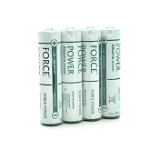 Батарейка щелочная Force Power LR03-4s 1.5V AAA/FR03, 4 шт в спайке