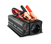 Инвертор напряжения CARMAER1500W, 12 / 220V с аппроксимированной синусоидой, 1 универсальная розетка