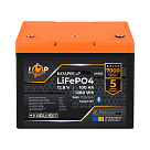 Аккумулятор LP LiFePO4 12,8V - 100 Ah (1280Wh) (BMS 100A/50А) пластик Smart BT