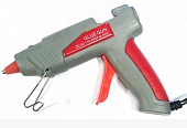 Пистолет клеевой с питанием от 220V ZD-5A, клей диаметром-7мм, 40W, Red / Gray, Blister