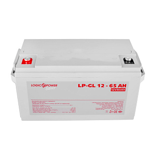 Аккумулятор гелевый LP-GL 12V - 65 Ah Silver