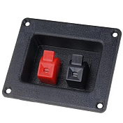 Зажим 2-pin JR6258A для динамика размер панели 42 x 42 мм Q50