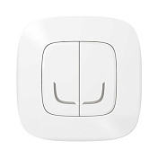 Умный беспроводной выключатель 2-клавишный Valena Allure with NETATMO, белый