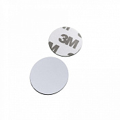 Самоклейка белая с кодом Mifare &amp;amp;Oslash; 25 мм