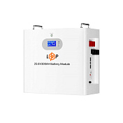 Аккумулятор LP LiFePO4 25,6V - 300 Ah 7680Wh (Smart BMS 200A) RS485/CAN