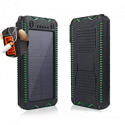Power bank 30000 mAh Solar, (5V / 200mA), 2xUSB, 5V / 1A / 2.1A, USB &amp;amp;lt;-&amp;amp;gt; microUSB, вла