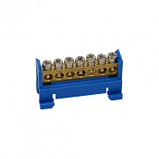 Шина нульова 7 отворів під DIN-рейку Q50