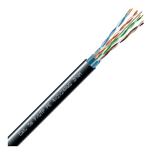 Кабель витая пара Cat. 5e F/UTP 4x2x24AWG PE, внешний, 305 м