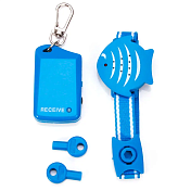 Портативна сигналізація на руку, передавач + приймач, синій