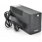 ДБЖ Velli 1.5K (900W) LED, 162-290VAC, AVR 1st, 4 SCHUKO, 2x12V9Ah, plastik Case