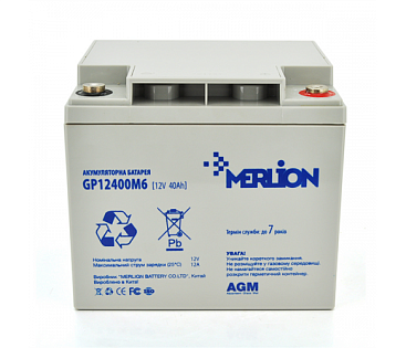 Аккумуляторная батарея AGM GP12400M6 12 V