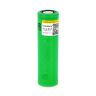 Аккумулятор 18650 Li-Ion LiitoKala Lii-VTC5, 2600mah （2450-2650mah), 3.7V (2.75-4.2V), Green