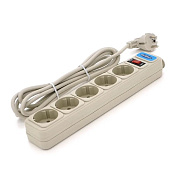 Сетевой удлинитель ТМ SVІTTEX, 220В, 10А, 5 розеток, мод.SV-013, 10,0 м, Q20