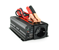 Инвертор напряжения KY-M3000, 350W, 12 / 220V, Line-Interactive, LCD, 2 универсальные розетки, 1 USB