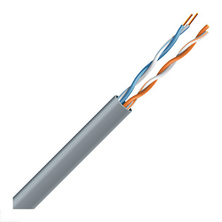 Кабель витая пара Cat.5e U/UTP 2x2x24 AWG, внутренний, 305 м