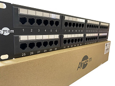 Патч-панель 19&quot; 48хRJ-45 UTP 2U cat.5е