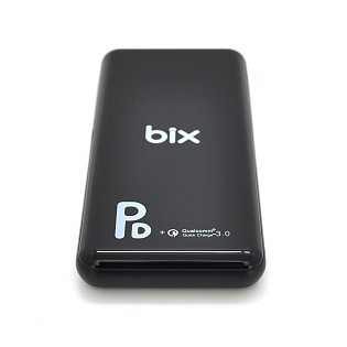 Powerbank Bix PB-10 10000mAh(Fast Charge), Black,Blister-Box