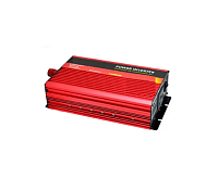 Инвертор напряжения Wm-1000(600Вт), 12 / 220 с аппроксимированной синусоидой, 1 универсальная розетк