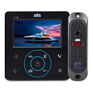 Комплект видеодомофон и панель AD-480 B Kit box черный