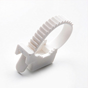 Кріплення ремінцеве біле 7х80 мм APRO (100шт)