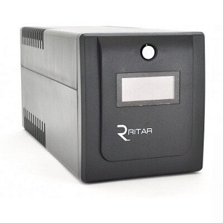 ИБП RTP1200 (720W) Proxima-D, LCD, AVR, 3st, 4x UNIVERSAL socket, 2x12V7Ah, plastik Case