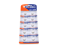 Батарейка щелочная PKCELL 1.5V AG4, 10 штук в блистере цена за блистер