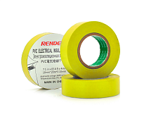 Ізолента RENDER 0,10 мм*18 мм*20 м (жовта)