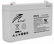 Аккумуляторная батарея AGM RT672, 6V