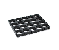 Кронштейн аккумуляторного блока 18650 4*5p - 18.4mm