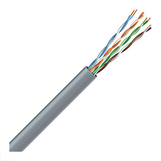 Кабель витая пара Cat.5e U/UTP 4x2x24 AWG, внутренний, 305 м