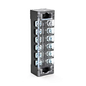 Клемна колодка 6-розрядна TB-1506 15A/600V, перетин дроту 0,5-1,5мм2, 100 шт в упаковці, ціна