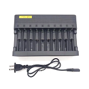 Зарядний пристрій універсальний MS-10810A, 10 каналів LED інд.