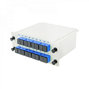 Делитель оптический корпусный 1x16 SC/UPC (DIN)