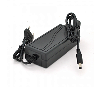 Імпульсний адаптер живлення 12В 7А (84Вт) штекер 5.5/2.5 + кабель живлення