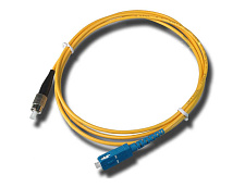 Патч-корд внутрішній, SC/UPC-FC/UPC, SM, LSZH, G657A, 1 м 