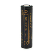 Аккумулятор 18650 Li-Ion LiitoKala Lii-29A, 2900mah （2850-2950mah）, 3.7V (2.75-4.2V), Black
