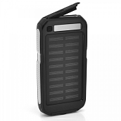 Power bank 12000 mAh Solar, (5V / 200mA), 2xUSB, 5V / 1A / 2.1A, USB &amp;amp;lt;-&amp;amp;gt; microUSB, уда