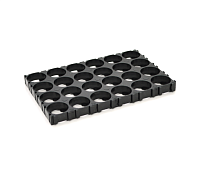 Кронштейн аккумуляторного блока 18650 4*6p - 18.4mm