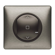 Умный выключатель жалюзи 2А 230В Celiane with NETATMO, графит